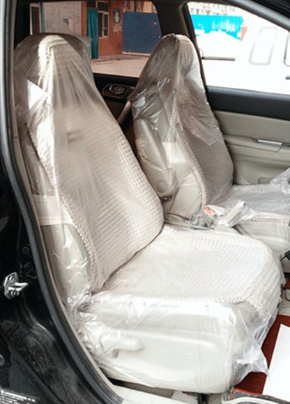 Moyishi Car Disposable Plastic Seat Covers Vehicle Protector (100PCS)