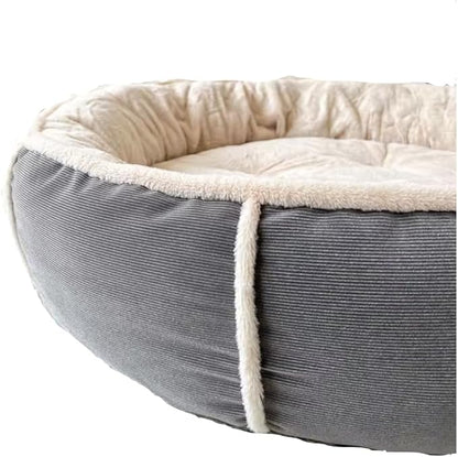 Cozy Round Washable Dog Bed
