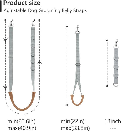 TopLove Dog Grooming Belly Straps Dog Grooming Loops