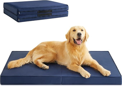 RRPETHOME Waterproof Outdoor Dog Beds Large Sized Dog
