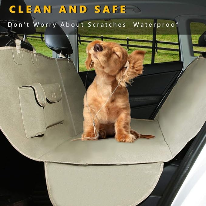 Dog Seat Cover for Car Back Seat