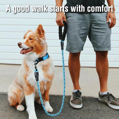 COOYOO Dog Leash 5/6 FT with Comfortable Padded