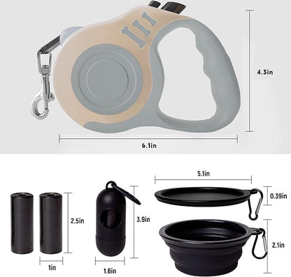 Retractable Dog Leash Automatic Telescopic Tractor Dog Tape 10/16 FT