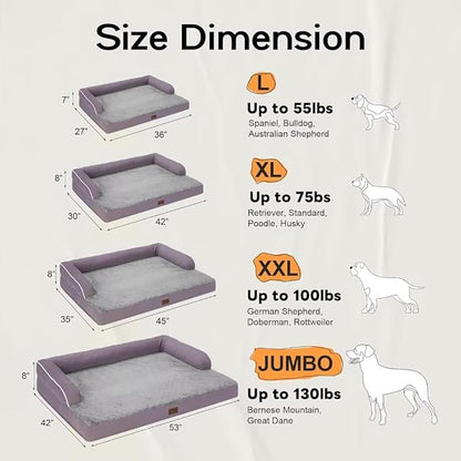 Large Dog Bed Orthopedic Washable