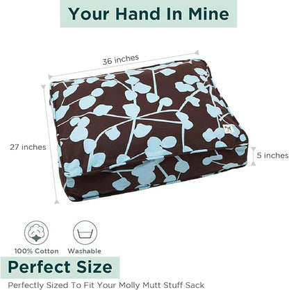 Molly Mutt Medium To Large Dog Bed Cover 27”X36”X5’’ - 100% Cotton