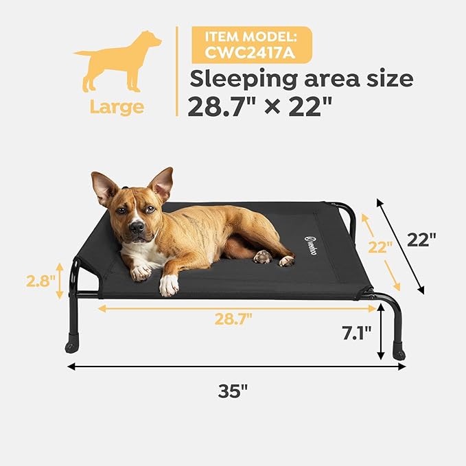Veehoo Original Elevated Dog Bed CWC2417A