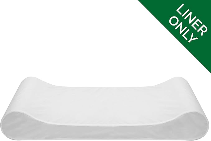 Furhaven Dog Bed Liner Water-Resistant Contour Luxe Lounger Foam Mattress Protector Cover