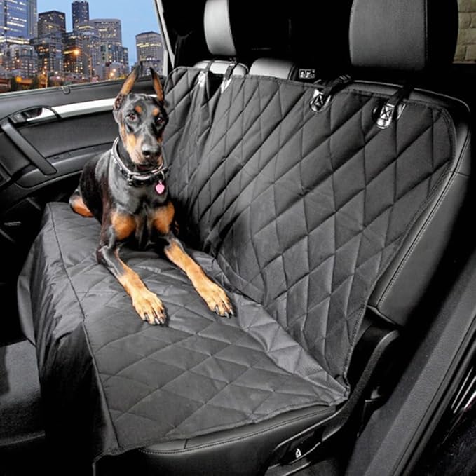 RIIPOO Dog Car Seat Cover for Back Seat