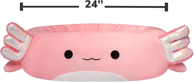 Squishmallows Original 24-Inch Archie The Axolotl Pet Bed