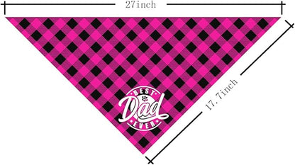 Best Dad Ever Dog Bandana (C4)