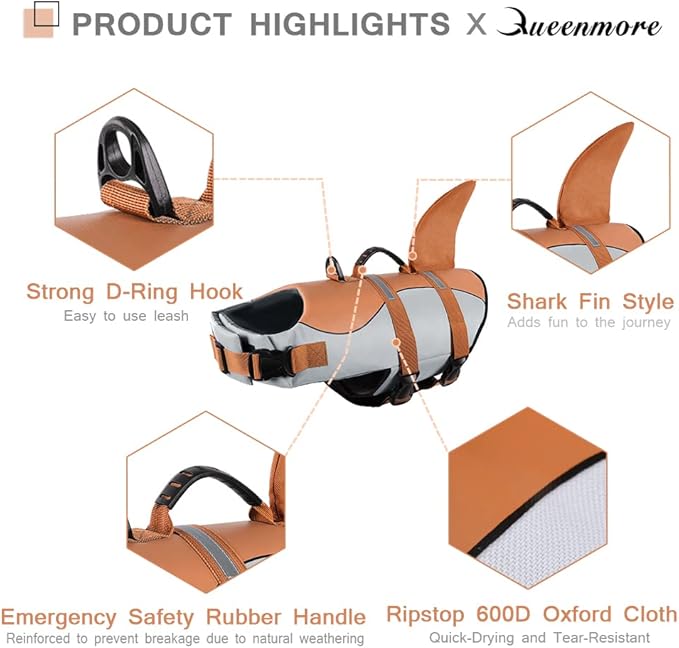 Queenmore Dog Life Jacket