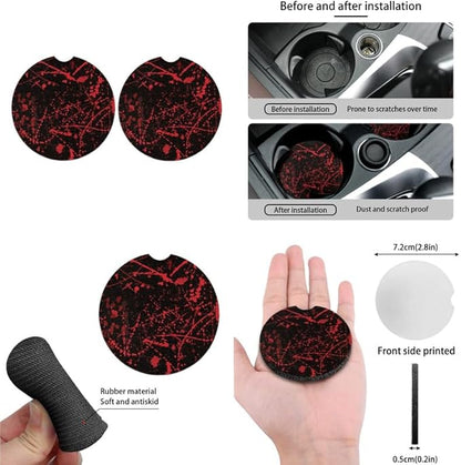 Red Halloween Bloodstain 13 PCS Car Seat Cover