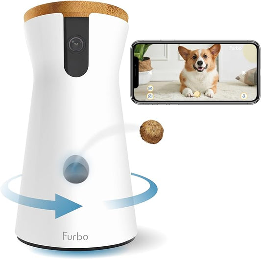 Furbo 360° Dog Camera: Home Security Camera with Barking Alerts 2-Way Speaker