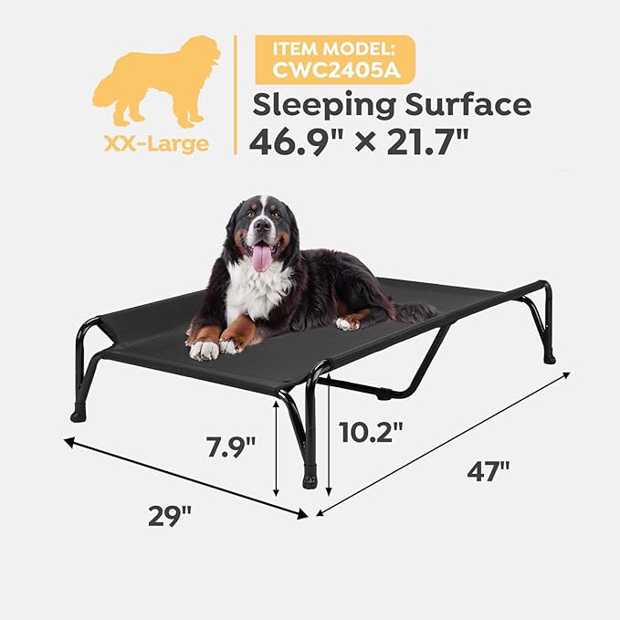 Veehoo Large Elevated Dog Bed CWC2405ACP
