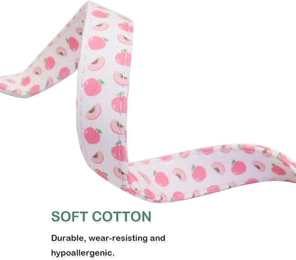 Cotton Dog Collar Metal Buckle Daisy Summer S(10-14in))