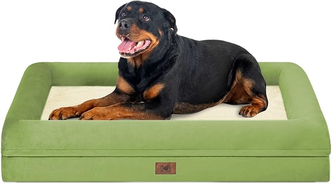Orthopedic Washable Large Dog Bed: XXLarge Dog Bed Bolster Waterproof