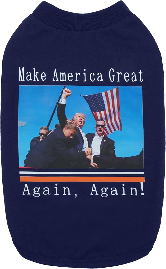 Small Dog Shirt -Navy Blue