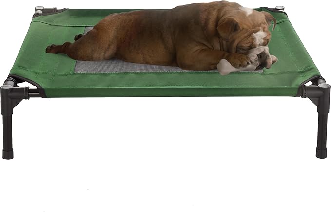 Elevated Dog Bed ? 30x24 Portable Bed 50lbs by