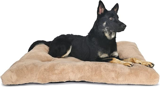 Dog Crate Bed 48 x 30 Washable fit Metal Dog Crates or Kennel 100 lbs