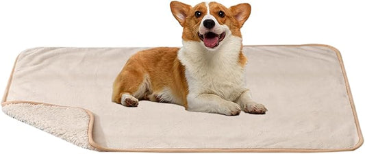 DaysU Waterproof Dog Blanket for Small Dogs 26.5"x35" Light