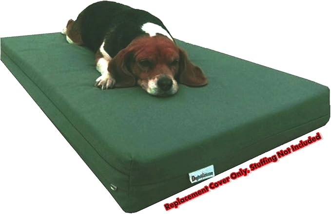 Dogbed4less Heavy Duty Canvas Duvet Pet Dog Bed Cover 35"X20" Small - Replacement Cover only