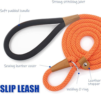 lynxking 6 FT Dog Leash Slip Lead 2