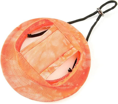 Dog Princess Hat Round Brim