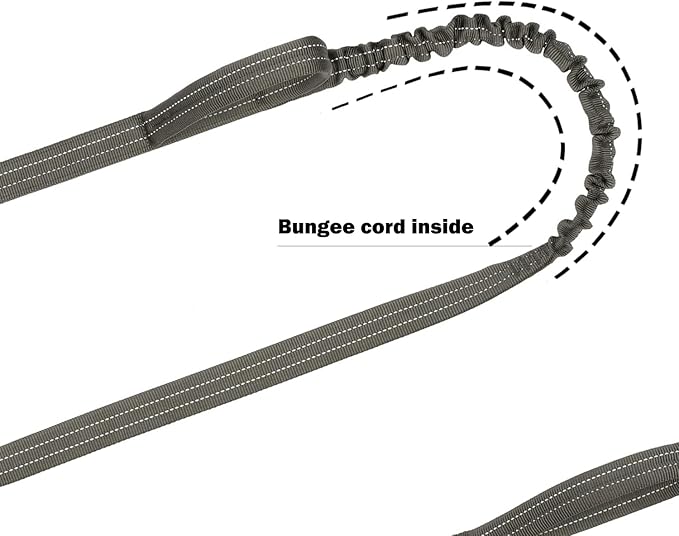 ICEFANG Tactical Dog Leash K9 Training 2 Control 6 FT)