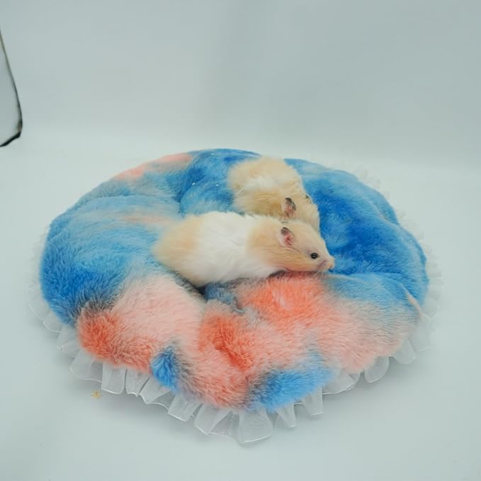 Cozy Small Animal Mat - Soft and Durable Bed for Hamsters, Guinea Pigs, Rabbits, and Small Pets(M)