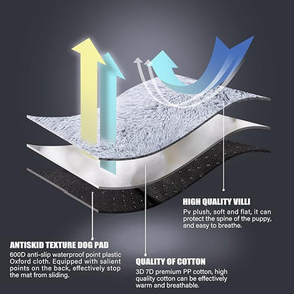 Vonabem Medium Dog Bed Washable 30 Inch