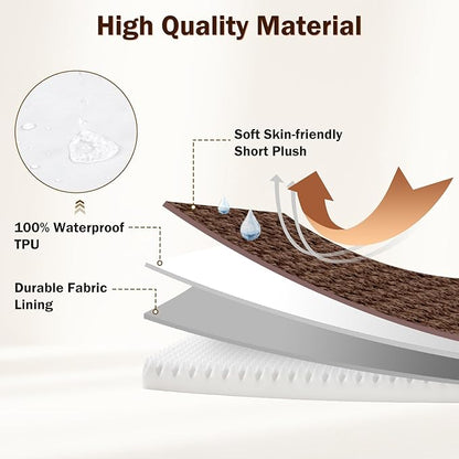 JOEJOY Orthopedic Dog Bed for Large Medium Dogs 36x27 Inch,