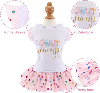 Yikeyo Dog Clothes Girl Dog Dress Small Dogs