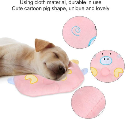 Pet Pillow for Dogs and Cats, Soft Dog Bed Pillows, Cat Dog Sleeping Pillows for Cervical Spine, Machine Washable Pet Calming Toy()