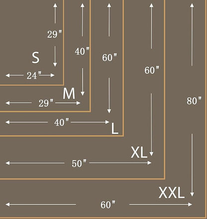 MACEVIA Fluffy Fleece Dog Blankets (24x29 Inch,