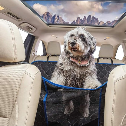 Back Seat Cover for Dogs,Dog Seat Cover for Back Seat, Back Seat Protector for Dog, Non-Slip Bottom Pet Car Seat Cover, Dog Back Seat Cover for Trucks, Suvs, Cars