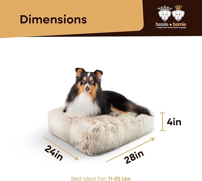 Bessie and Barnie Rectangle Dog Bed