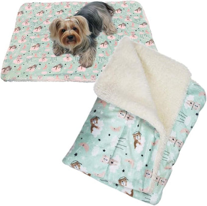 Klippo Dog/Puppy Luxurious Minky & Ultra-Plush Blanket ONE