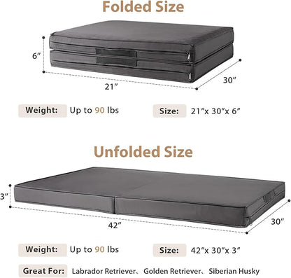 RRPETHOME Waterproof Outdoor Dog Beds Large Sized Dog