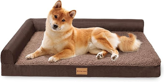 Patas Lague Orthopedic Dog Bed for Medium Dogs 30''X20''