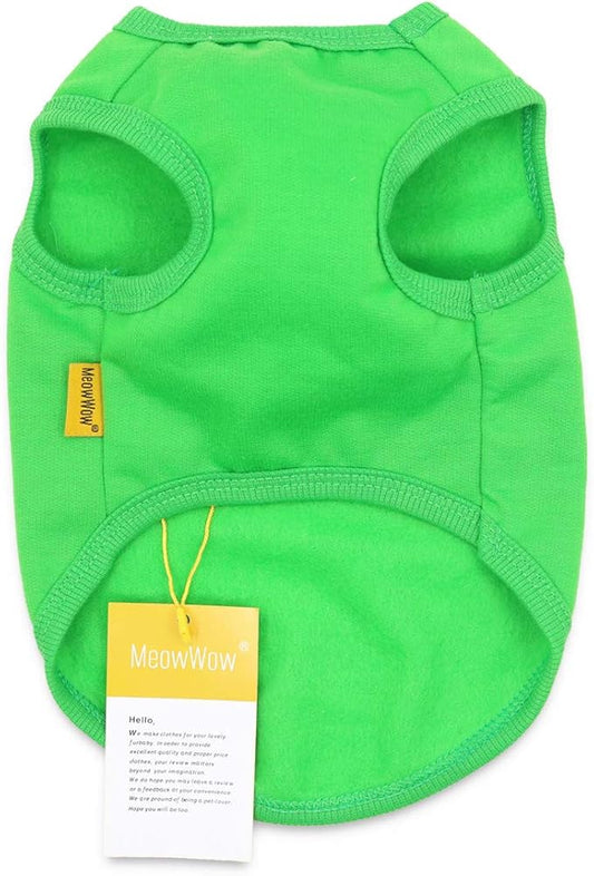 Pet Dog Fleece Shirt Vest Small Dog Shirts