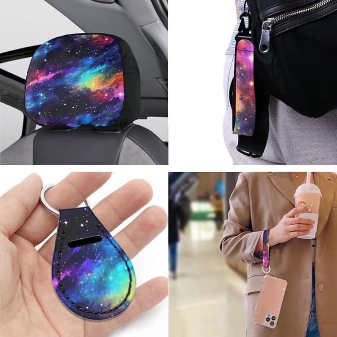 Gradient Galaxy 13 PCS Car Seat Cover Starry