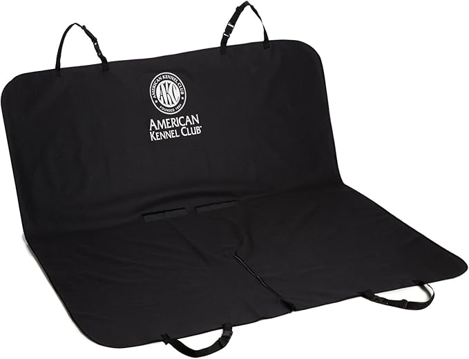 American Kennel Club Hammock Style Pet Car Seat Cover for Back Seats 56 x 54 Inches