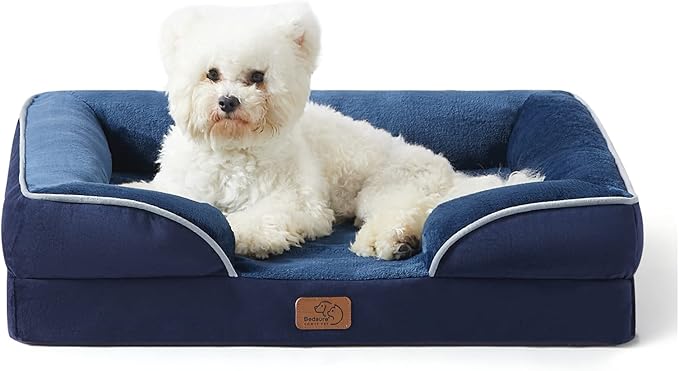 Bedsure Orthopedic Dog Bed for Medium Dogs