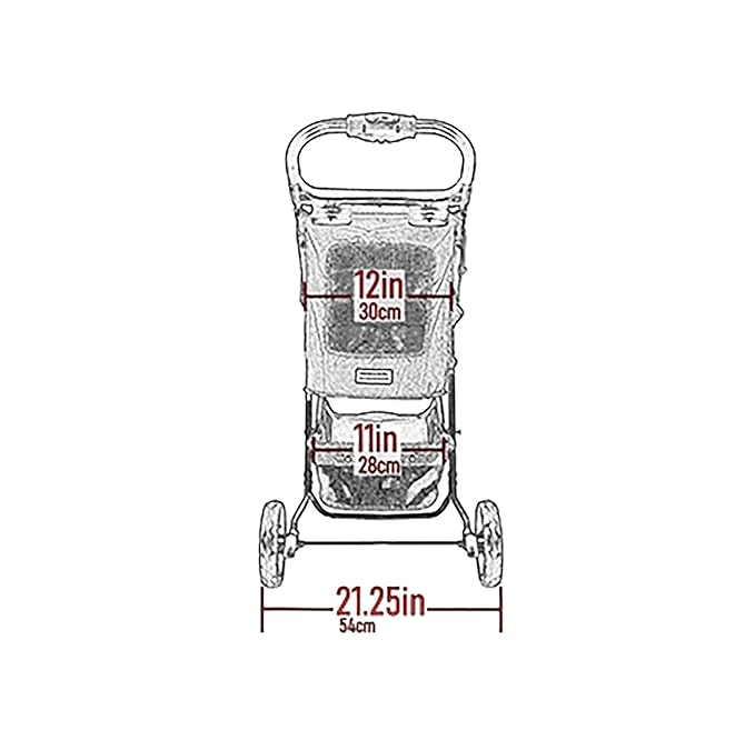 Pet Gear No-Zip Special Edition 3 Wheel Pet Stroller for Cats/Dogs 4 Colors