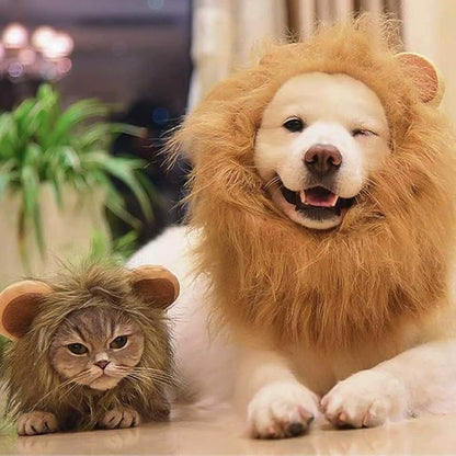 NAMSAN Lion Mane for Cat Small Dog Halloween