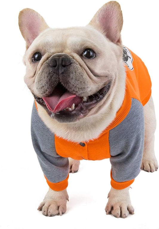 Bulldog Dog Clothes pet Clothes Dog Clothes pet Clothing Dog Clothing Bulldog Sweater (S