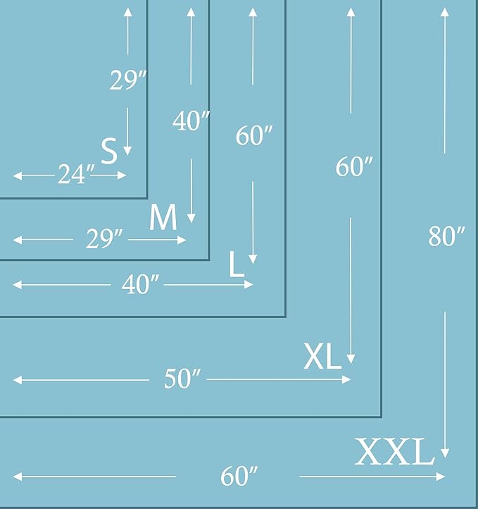 MACEVIA Fluffy Fleece Dog Blankets (24x29 Inch,