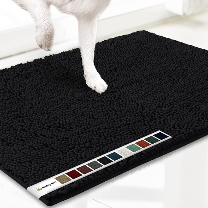 Muddy Mat® AS-SEEN-ON-TV Highly Absorbent Microfiber Door Mat and Pet Rug 28"X18"
