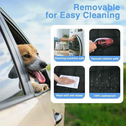 ZXYFE Back Seat Extender for Dogs 40% More