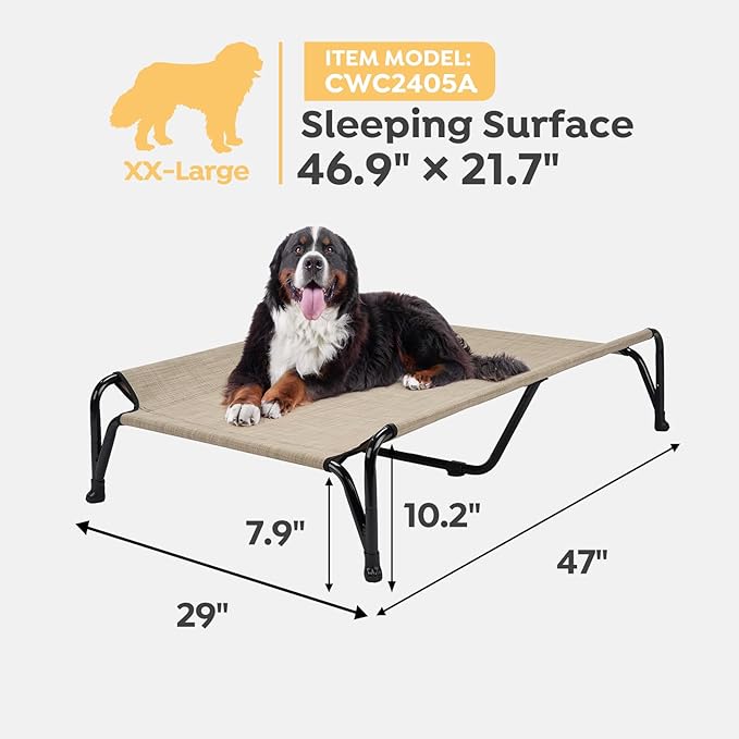 Veehoo Large Elevated Dog Bed CWC2405ACP